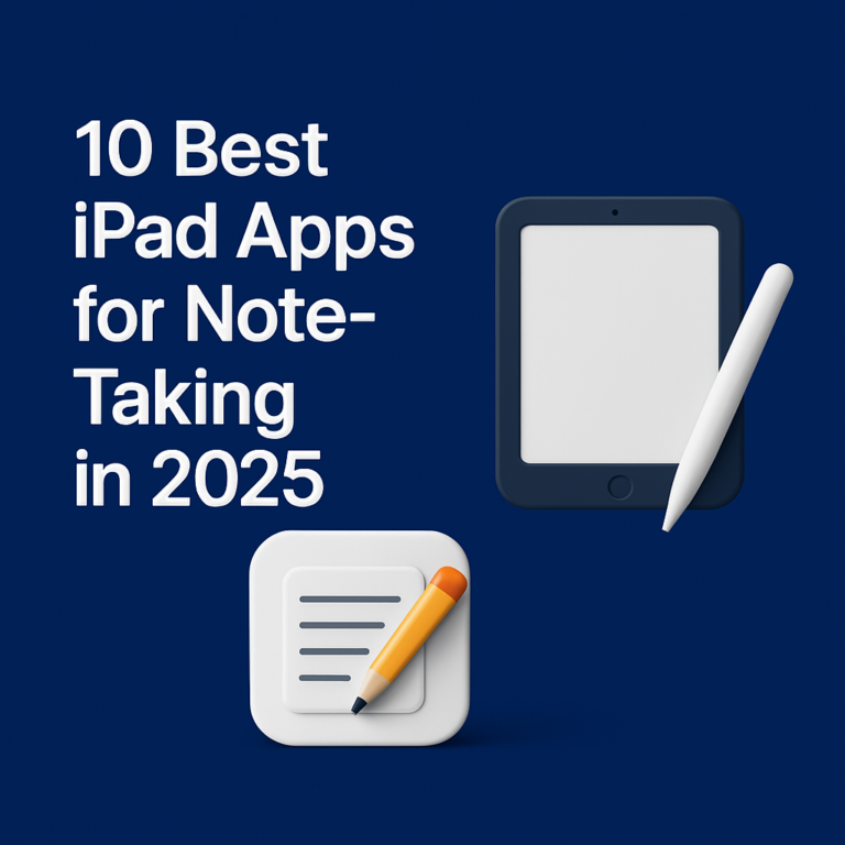10 Best iPad Apps for Note-Taking in 2025