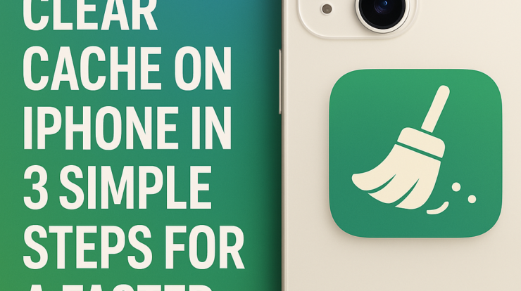 How to Clear Cache on iPhone in 3 Simple Steps for a Faster Device