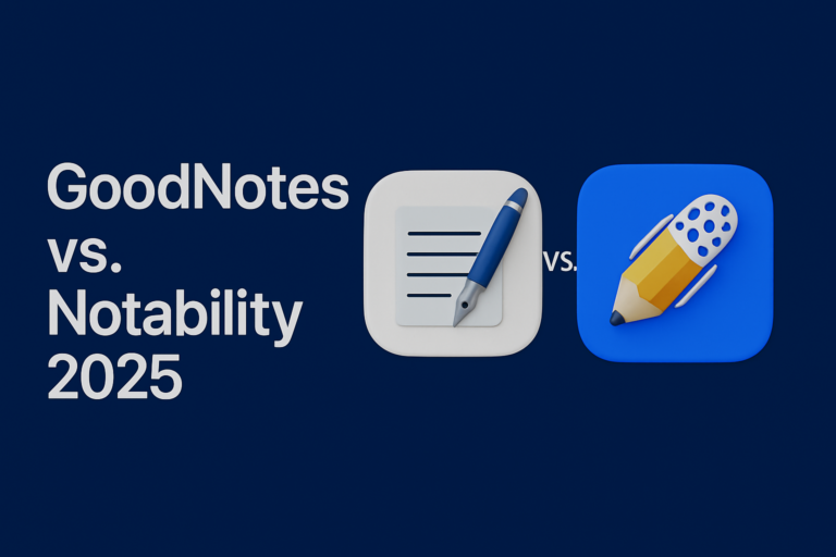 GoodNotes vs Notability 2025: Which iPad Note-Taking App Is Worth It?