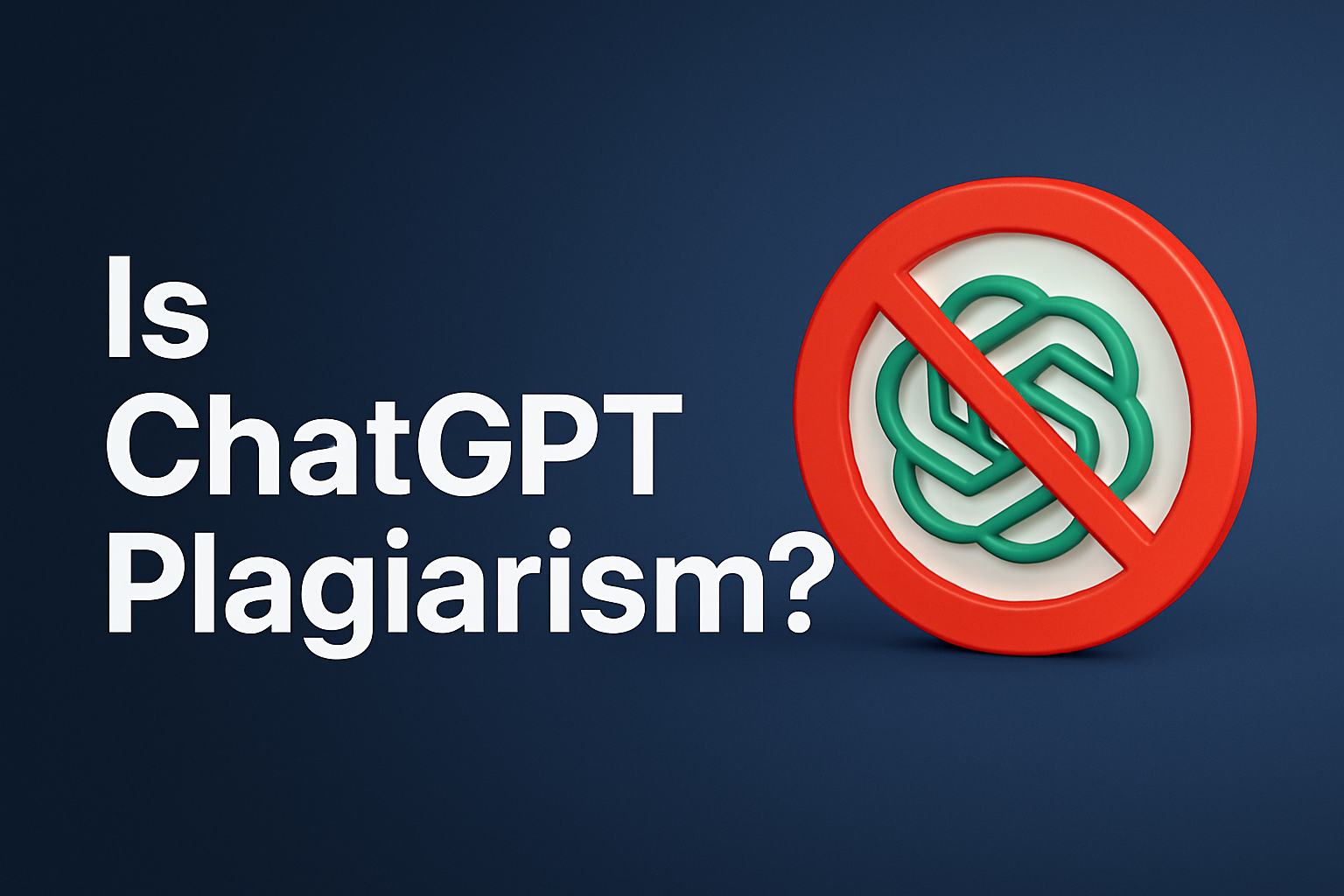 Is ChatGPT Plagiarism?