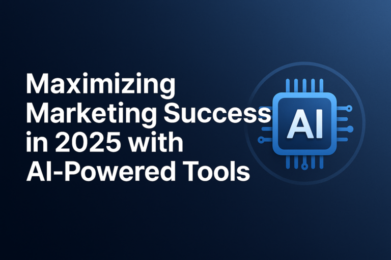 AI marketing tools. In 2025