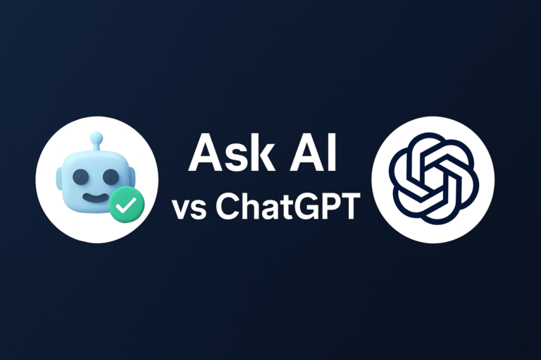 ChatGPT or Ask AI?