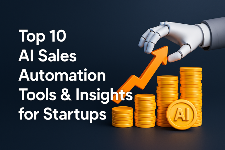 Top 10 AI Sales Automation Tools & Insights for Startups