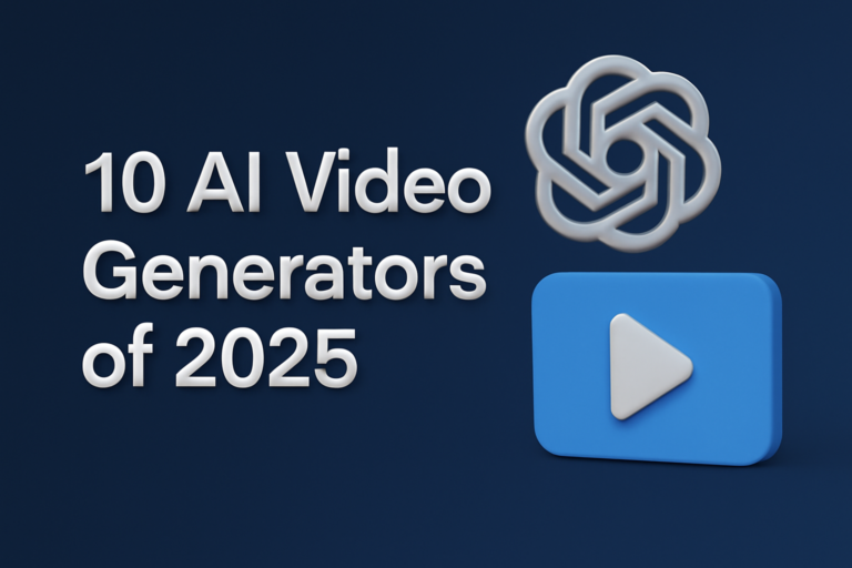 10 AI Video Generators of 2025