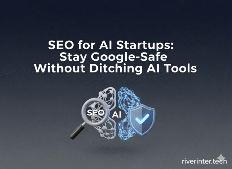 SEO for AI Startups: Stay Google-Safe Without Ditching AI Tools