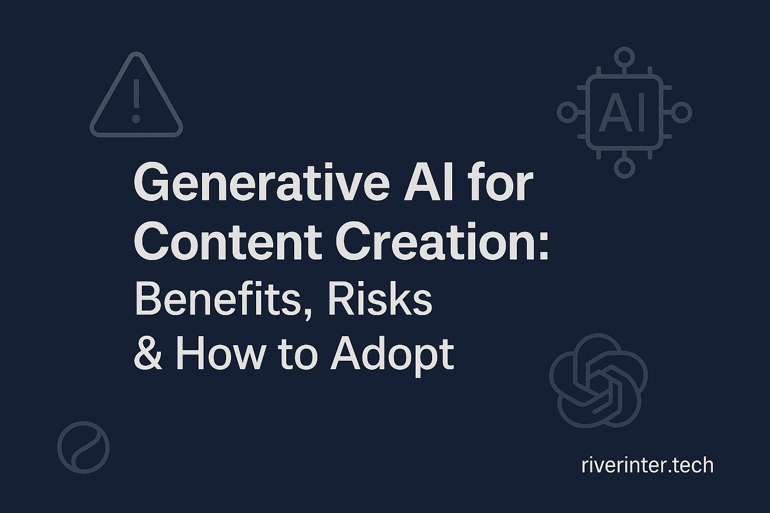 Generative AI for content creation