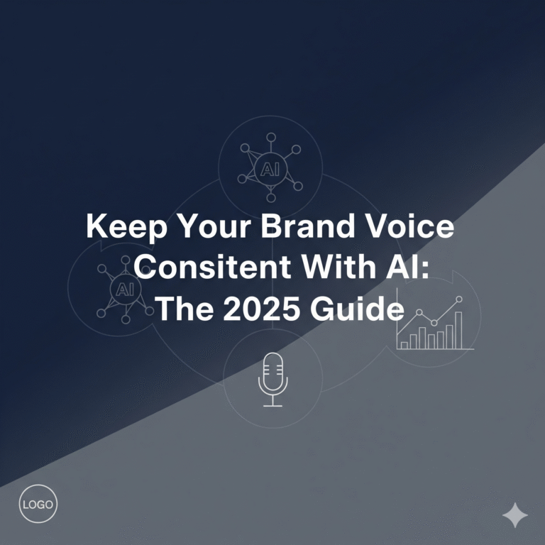 Keep Your Brand Voice Consistent With AI: The 2025 Guide