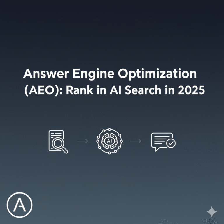 Answer Engine Optimization (AEO): Rank in AI Search in 2025