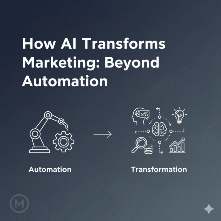 How AI Transforms Marketing: Beyond Automation