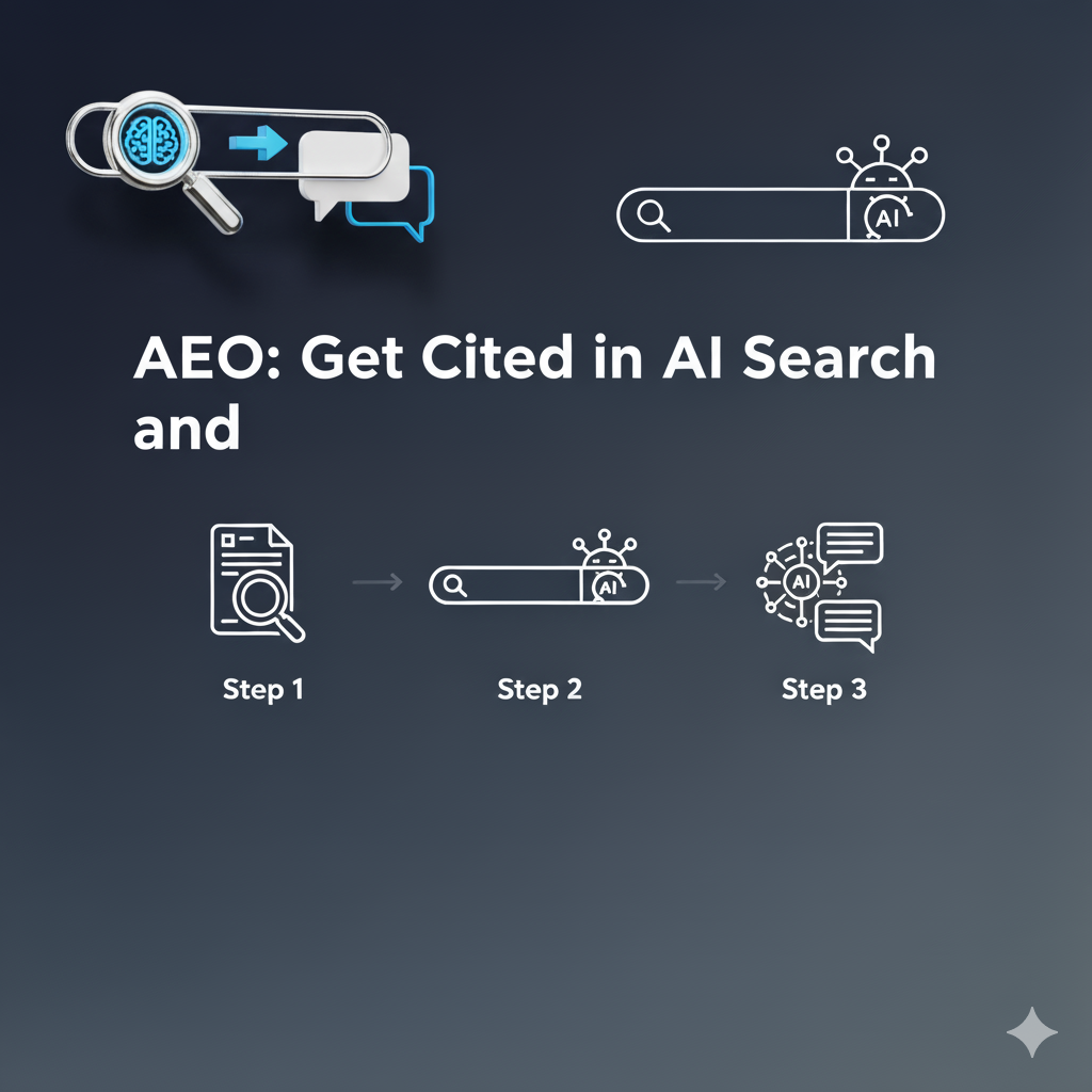 AEO Step-by-Step: Get Cited in AI Overviews and Chatbots