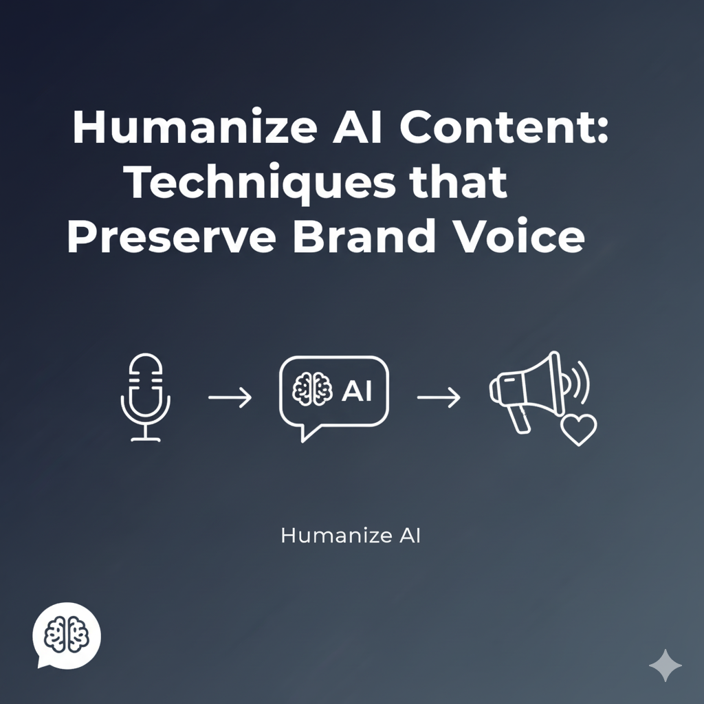 Humanize AI Content: Techniques that Preserve Brand Voice