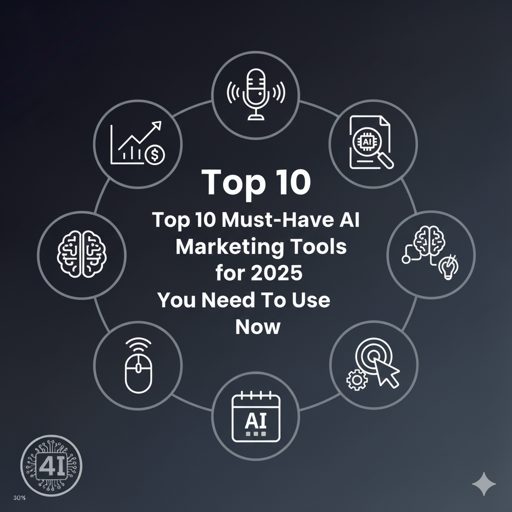 Top 10 Must-Have AI Marketing Tools for 2025 You Need To Use Now